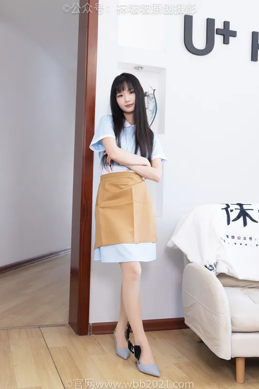 [BoBoSocks袜啵啵] NO.521 甜甜圈-制服、高跟鞋、薄肉丝（脚尖加固款）、裸足（花絮版） - BoBoSocks袜啵啵